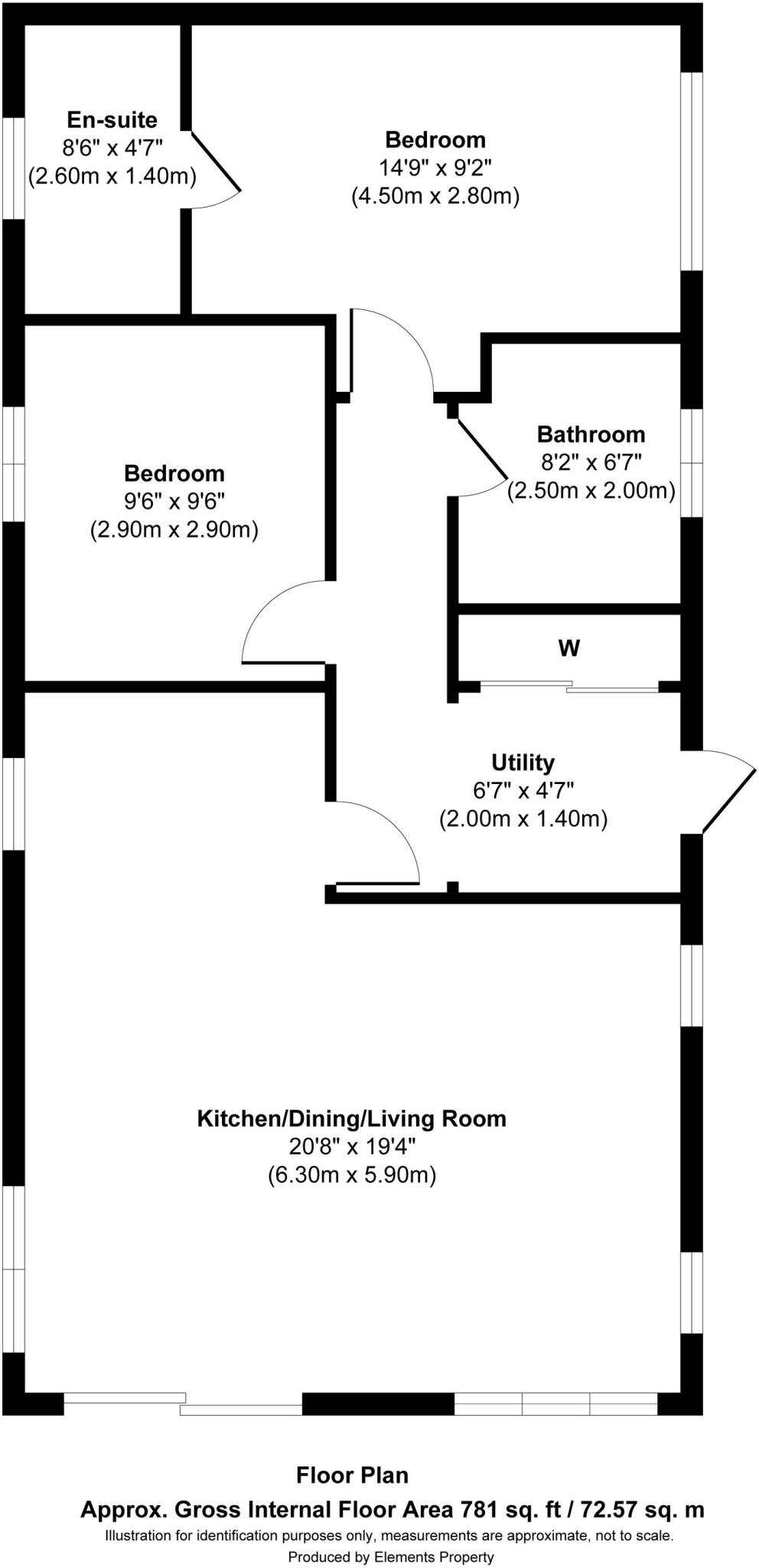 The Woods Caravan Park, By Fishcross, FK10 floorplan