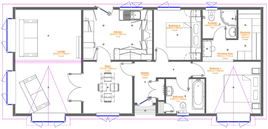 51, FULTHORP AVENUE, KING OSWY DRIVE EST floorplan