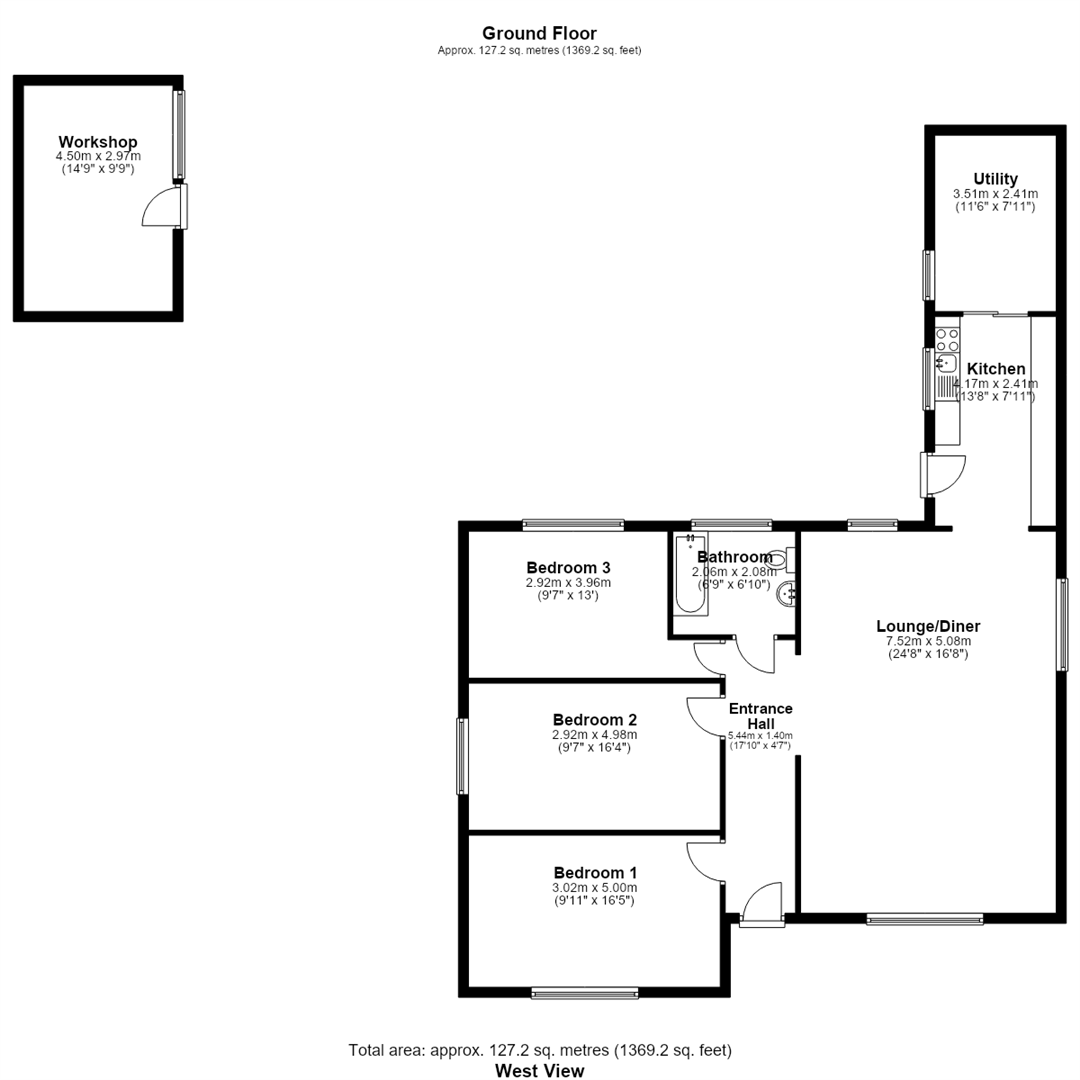 Langrick Road, Hubberts Bridge, Boston floorplan