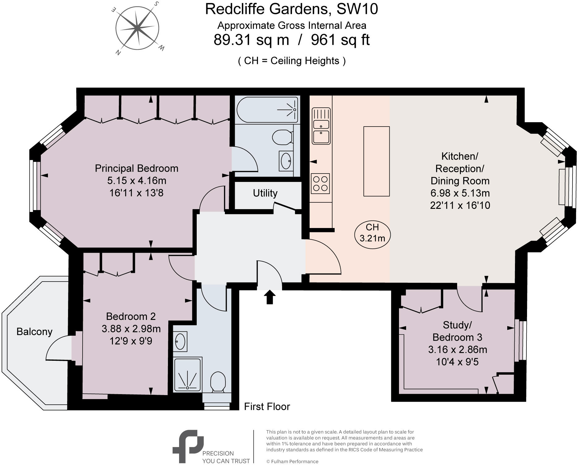 Redcliffe Gardens, London, SW10 floorplan