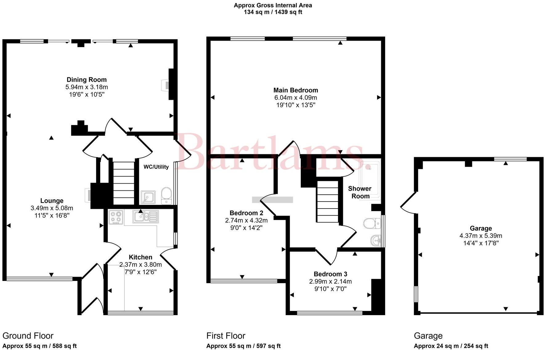 Bredon Close, Albrighton, WV7 floorplan