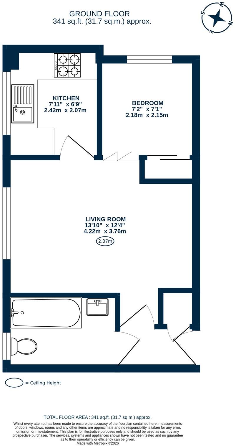 Draycott Close, Cricklewood, NW2 floorplan