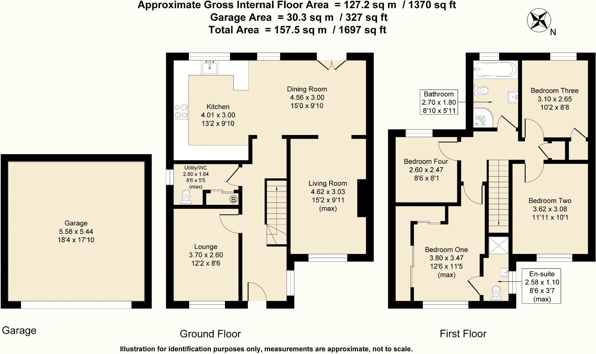Slaidburn Close, Milnrow, OL16 4YE  floorplan