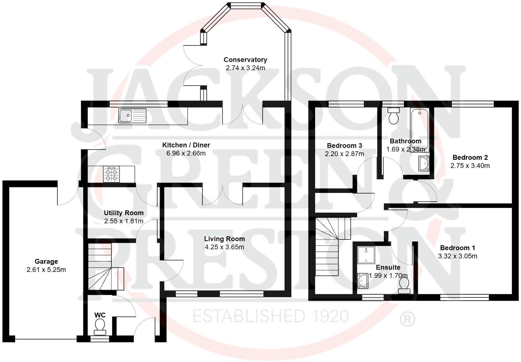 Longhorn Court, Waltham, DN37 floorplan