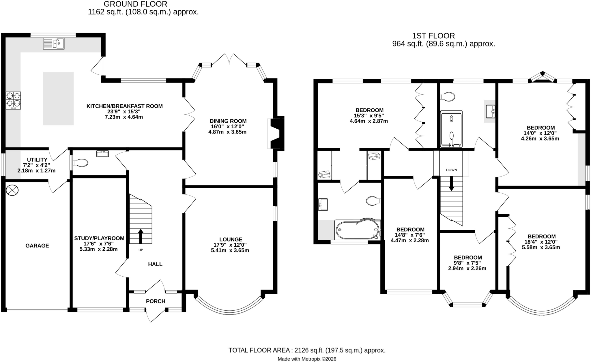 West Coulsdon, Surrey floorplan