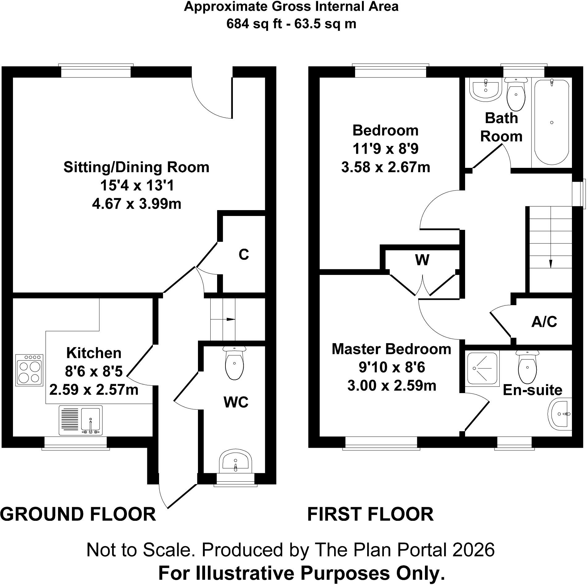 Gurkha Road, Blandford Forum, Dorset, DT11 floorplan