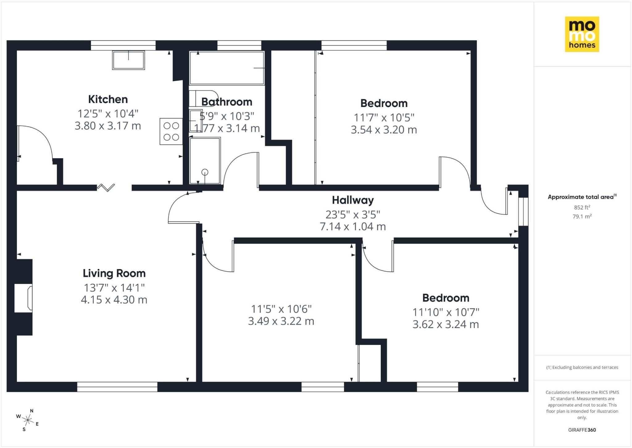 Acredyke Road, Glasgow floorplan