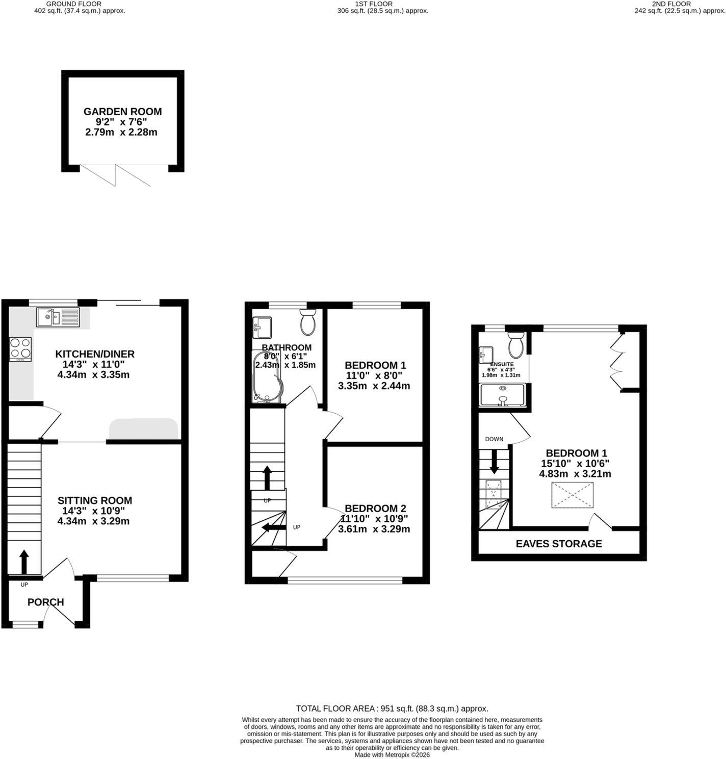 Clareville Road, Orpington, BR5 1RS floorplan