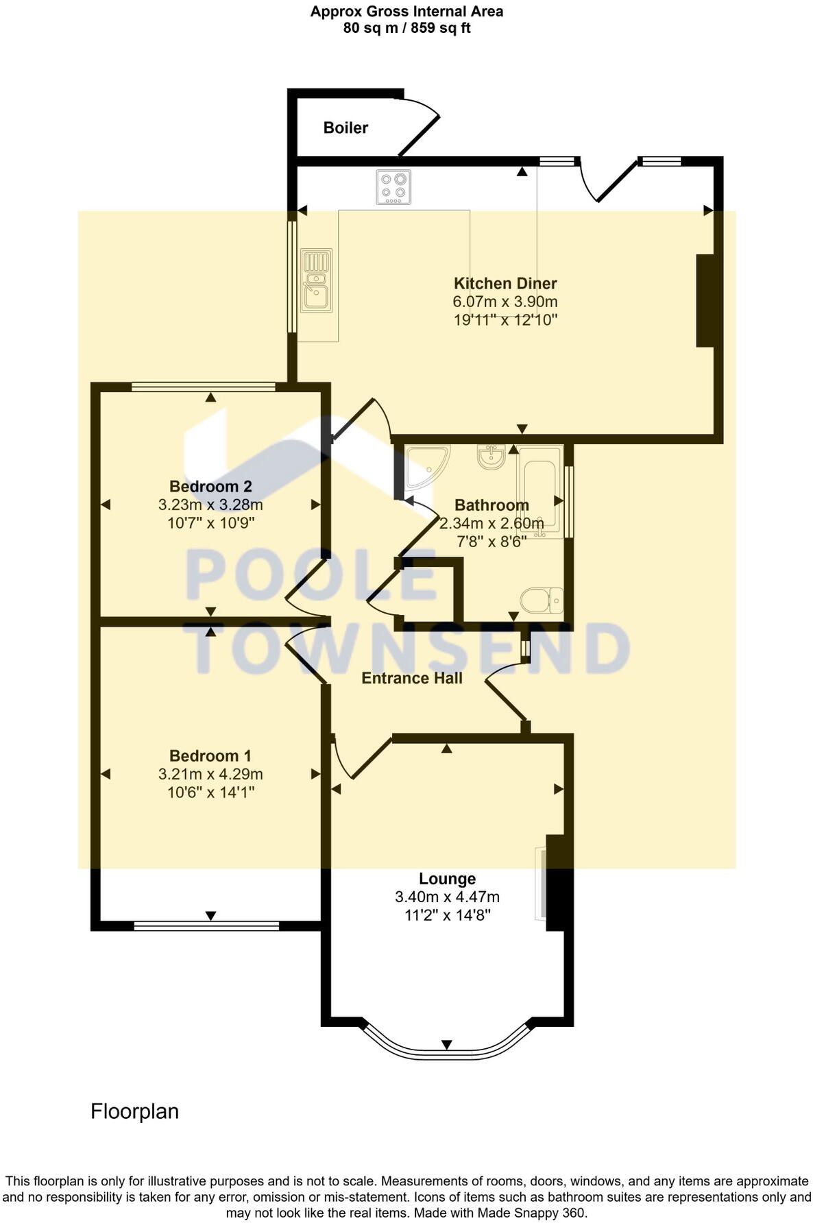Arundel Drive, Barrow-in-furness, LA13 0HT floorplan