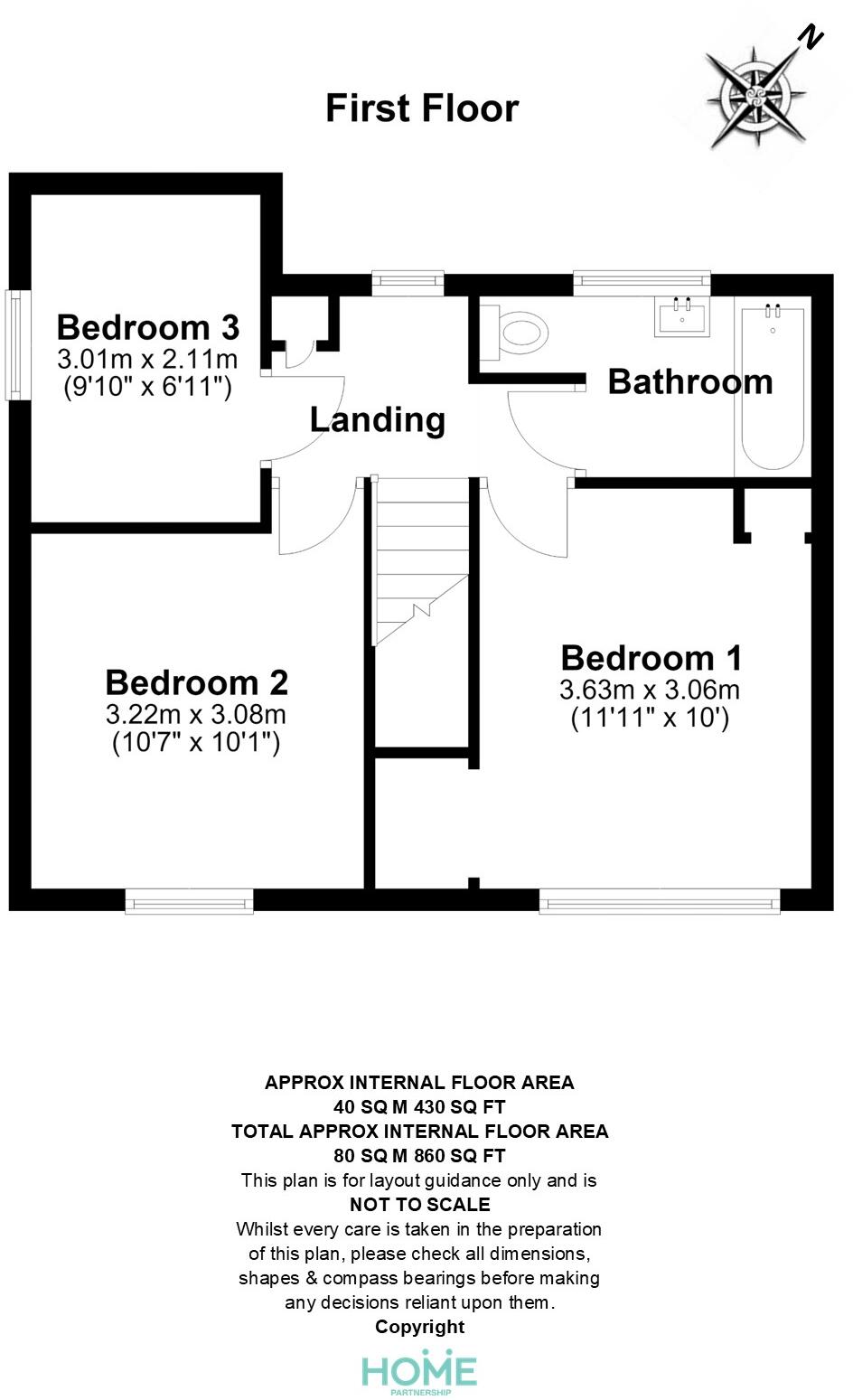 The Chase, Boreham, Chelmsford floorplan