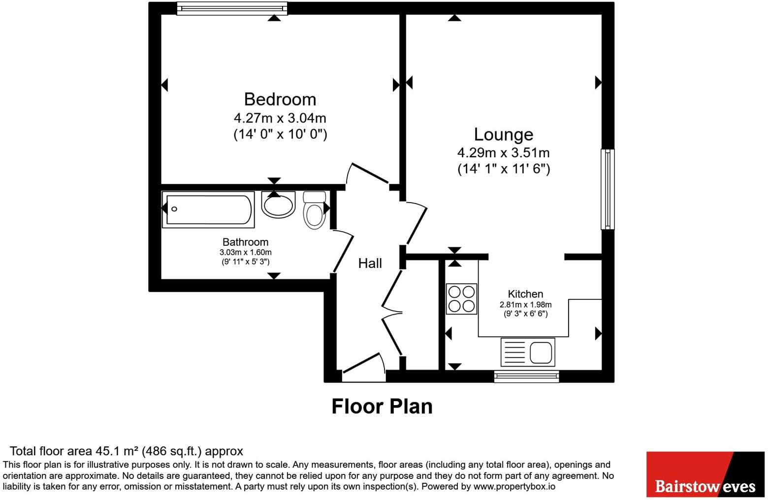 Locks Hill, Rochford, Essex, SS4 floorplan