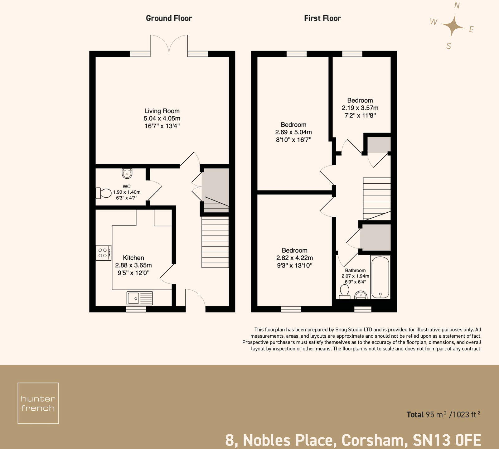 Nobles Place, Corsham, SN13 0FE floorplan