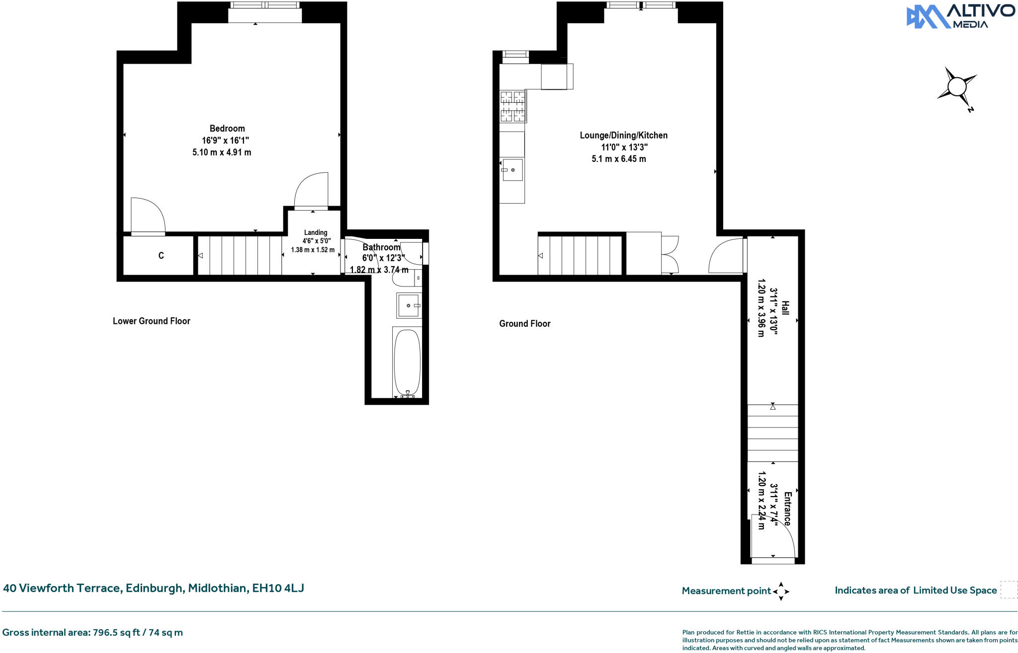 Viewforth Terrace, Edinburgh, Midlothian floorplan