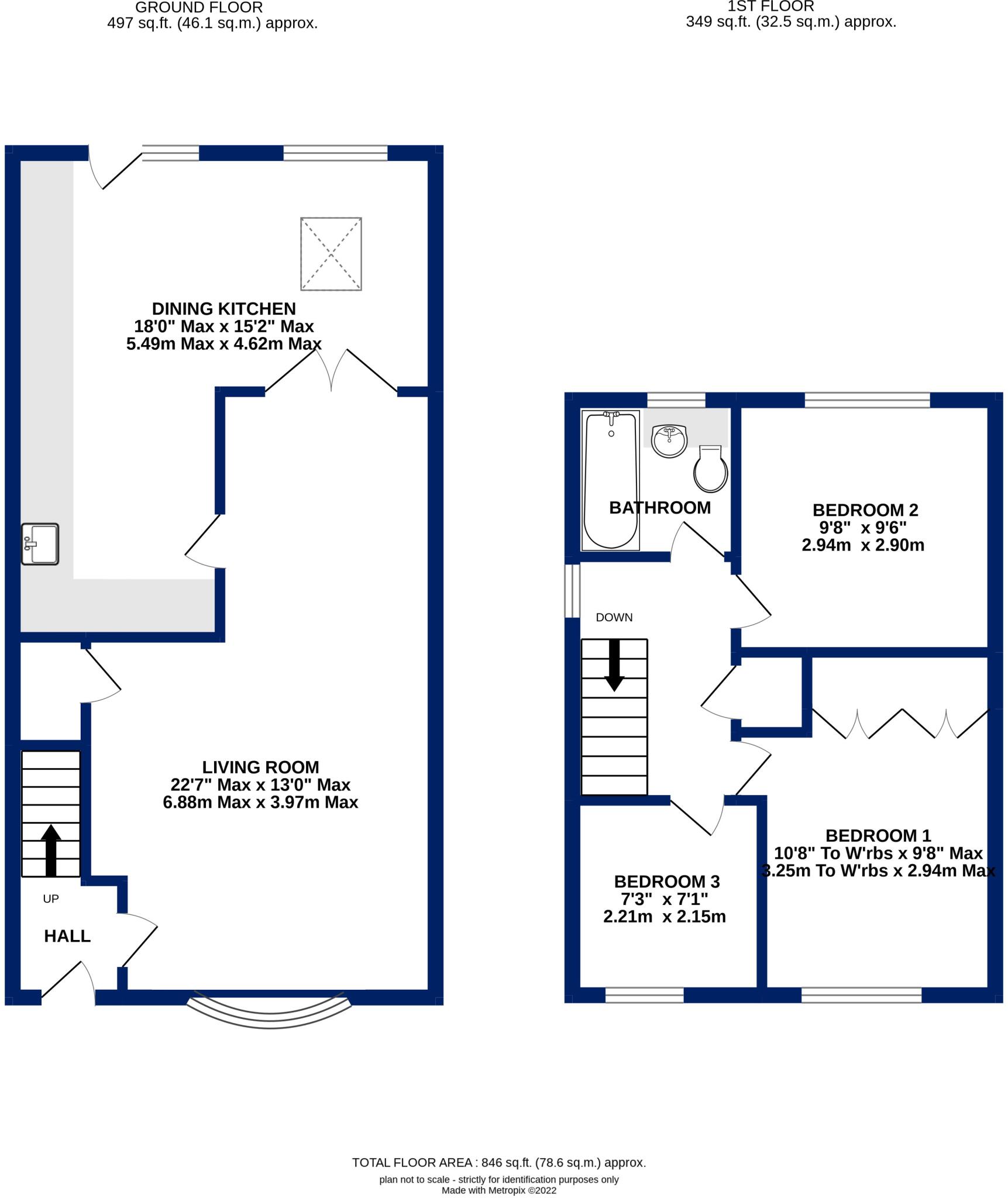 Weavers Croft, Pudsey, West Yorkshire floorplan