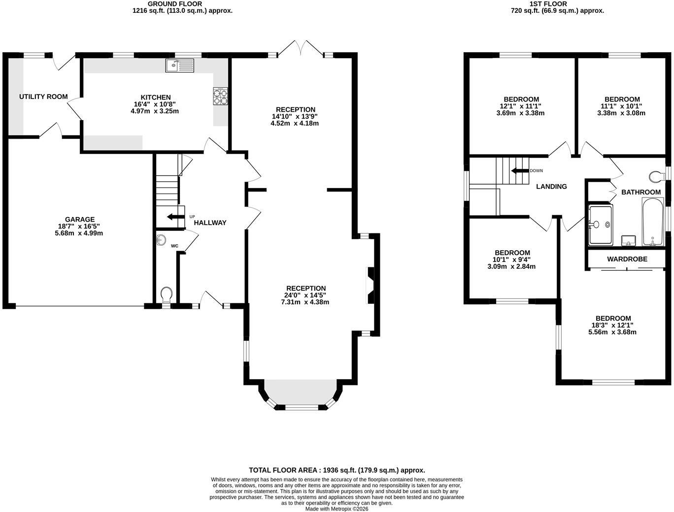 Pyecroft Avenue | Henleaze floorplan