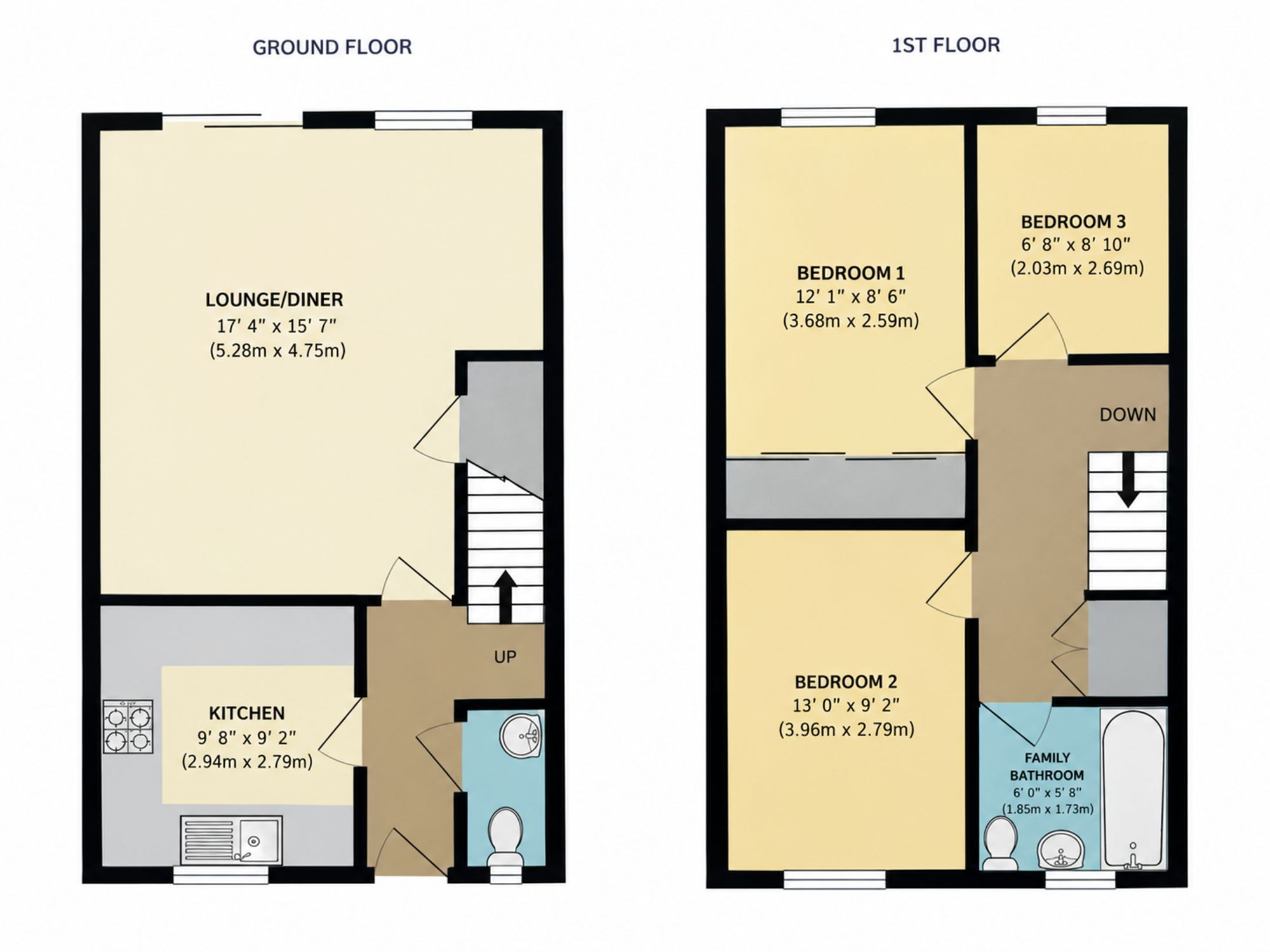 Underways, Bere Alston, PL20 floorplan