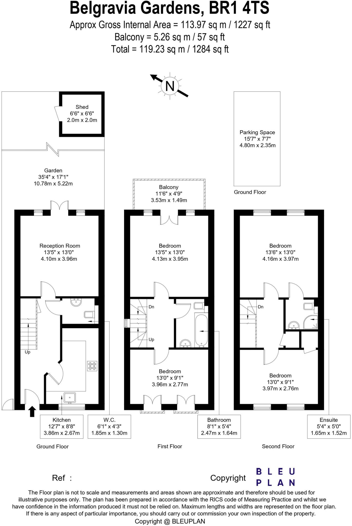 Belgravia Gardens, Bromley, BR1 floorplan