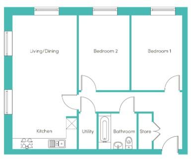 Cowan Terrace, Sunderland, SR2 floorplan