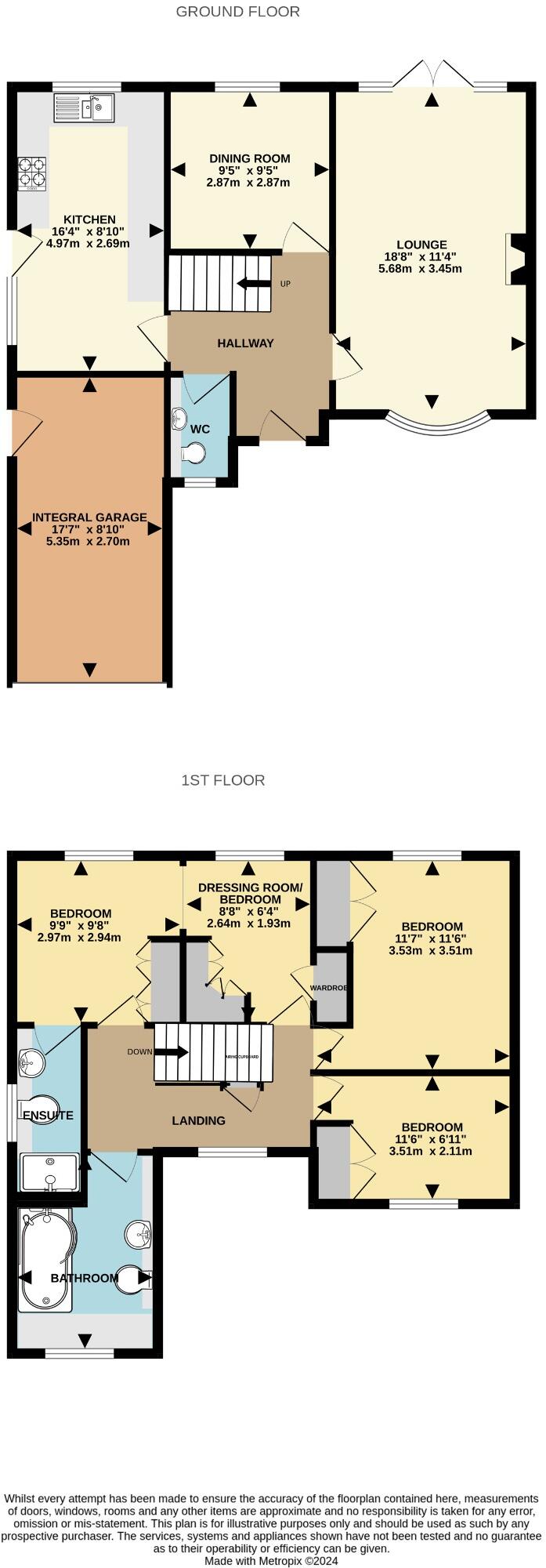 Heather Close, Waterlooville floorplan
