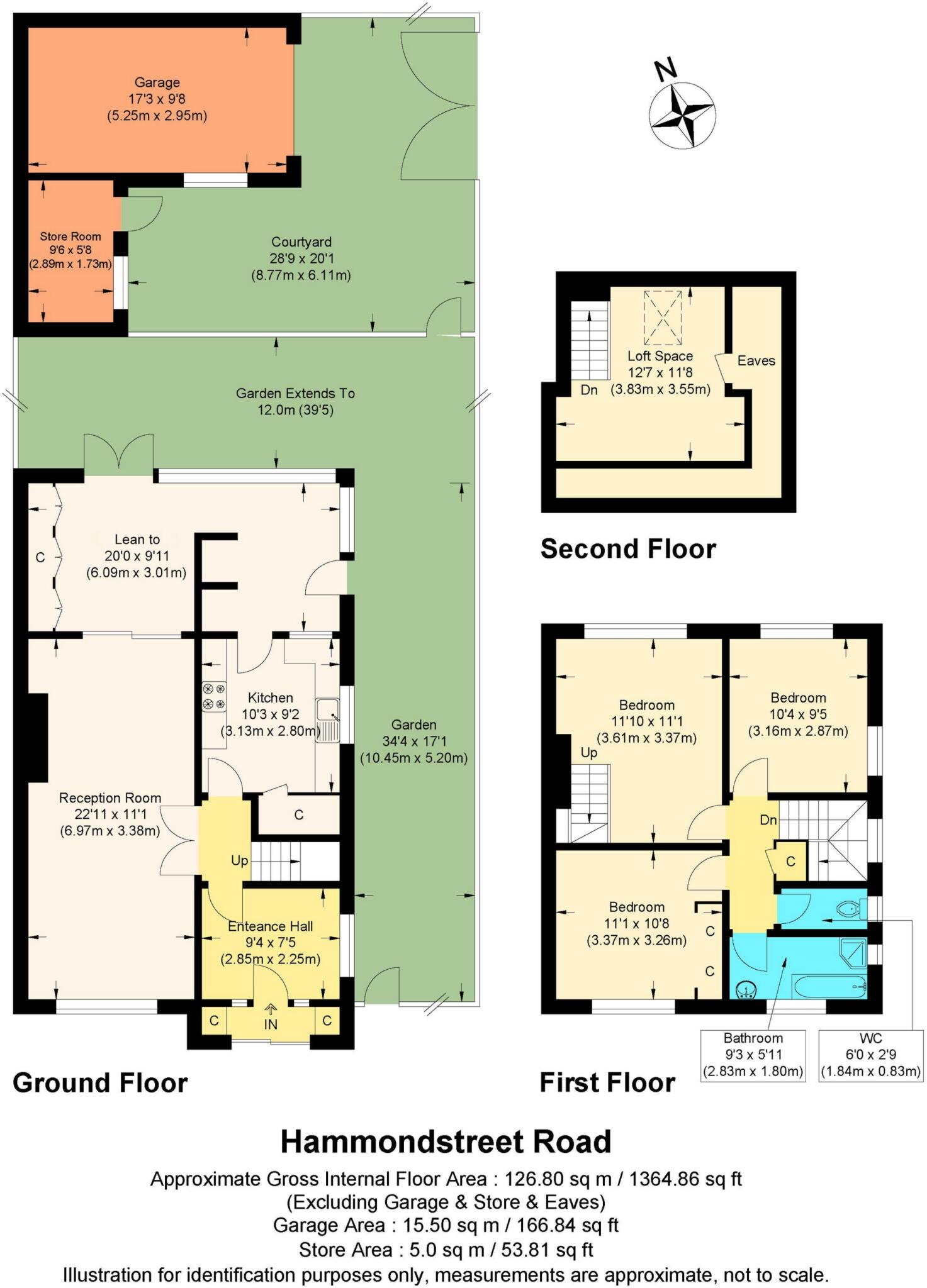 Hammondstreet Road, Cheshunt, EN7 floorplan