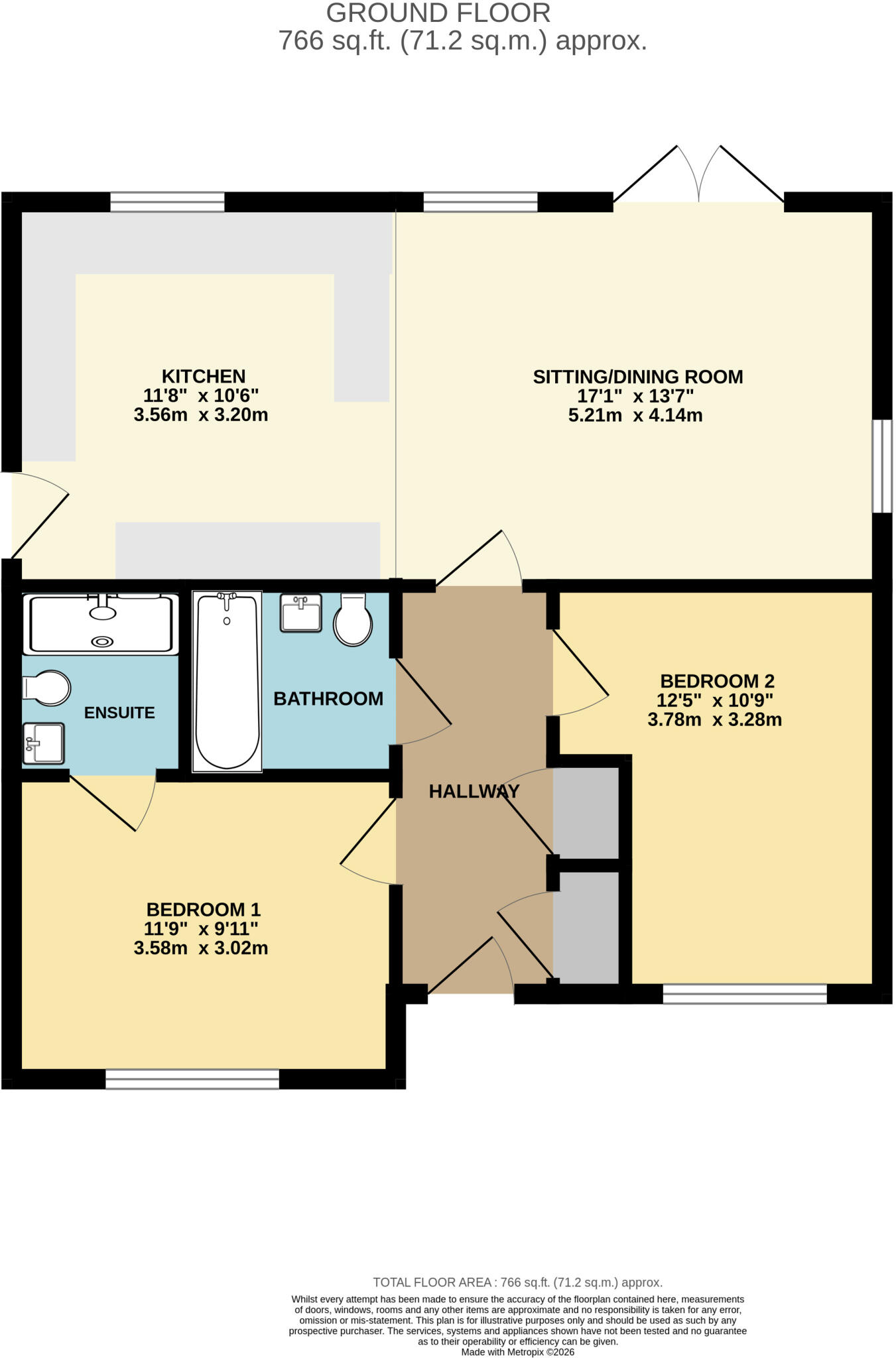 Antler Close, South Molton, Devon, EX36 floorplan