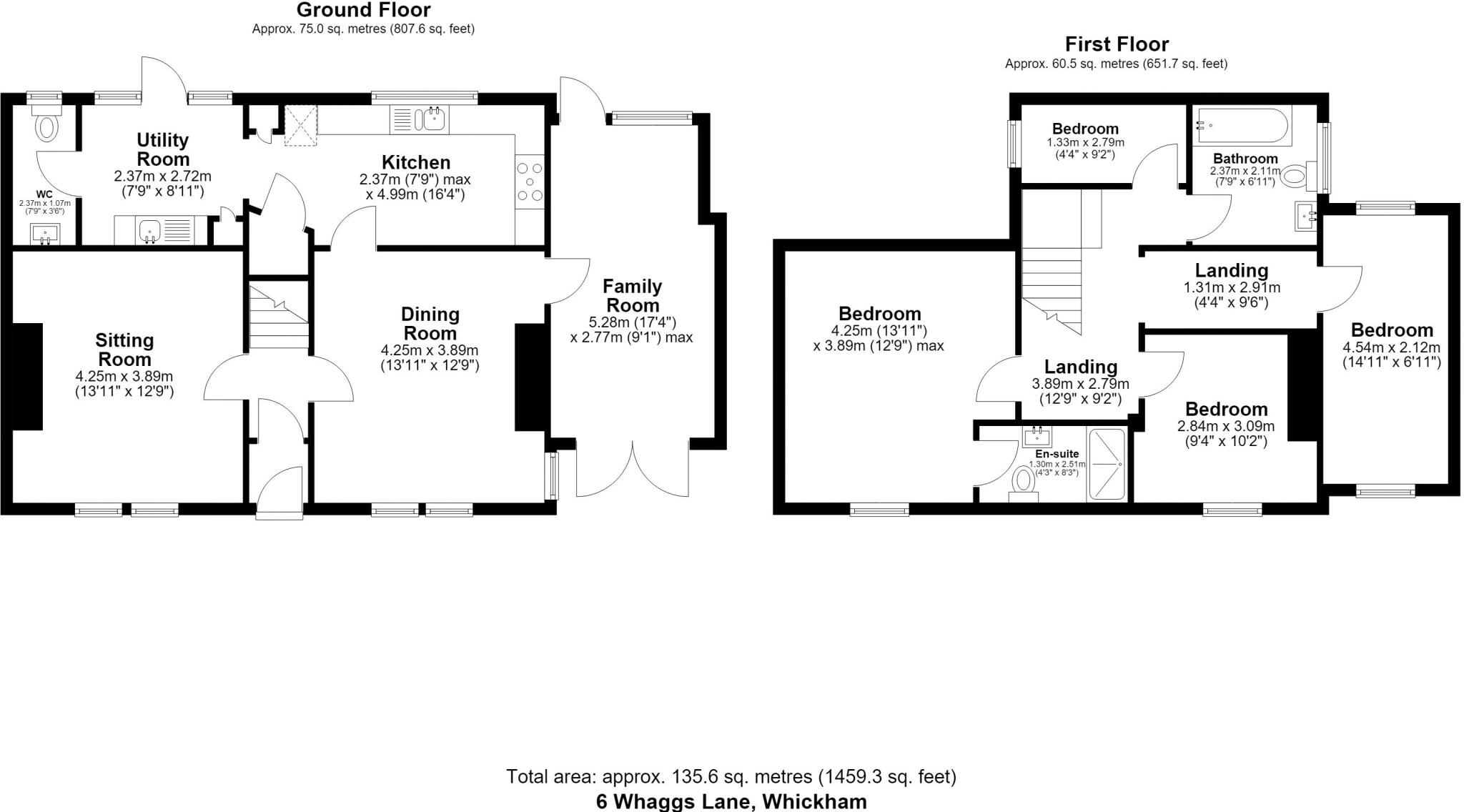 Whaggs Lane, Whickham, Newcastle upon Tyne floorplan