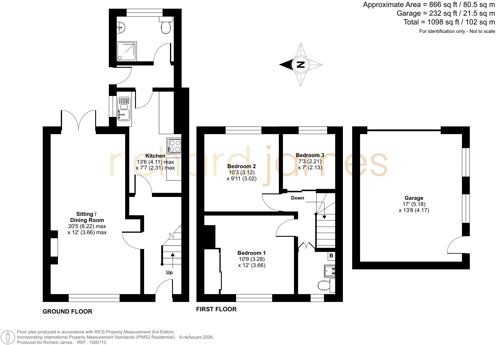 Kitchener Street, Ferndale, Swindon, SN2 floorplan