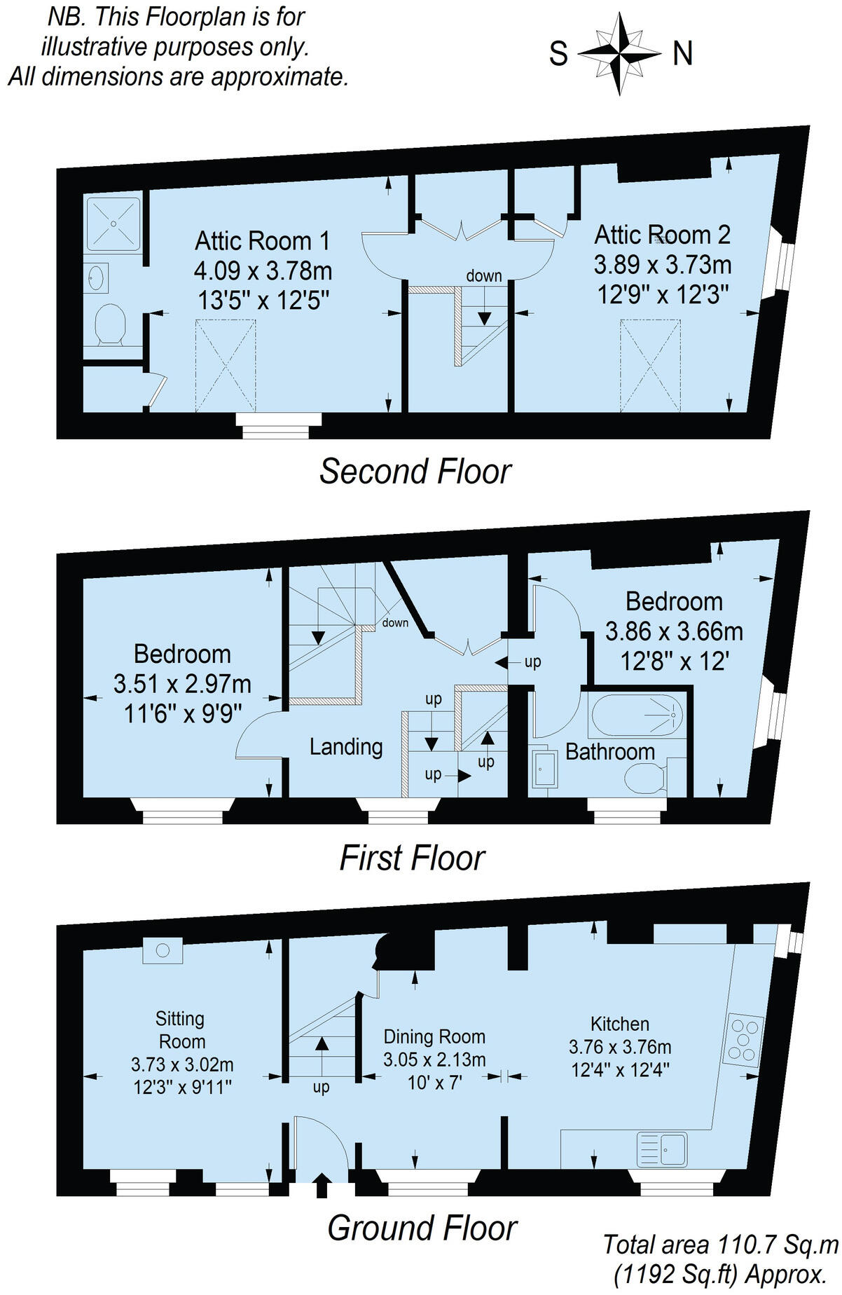 Loddiswell, Kingsbridge floorplan