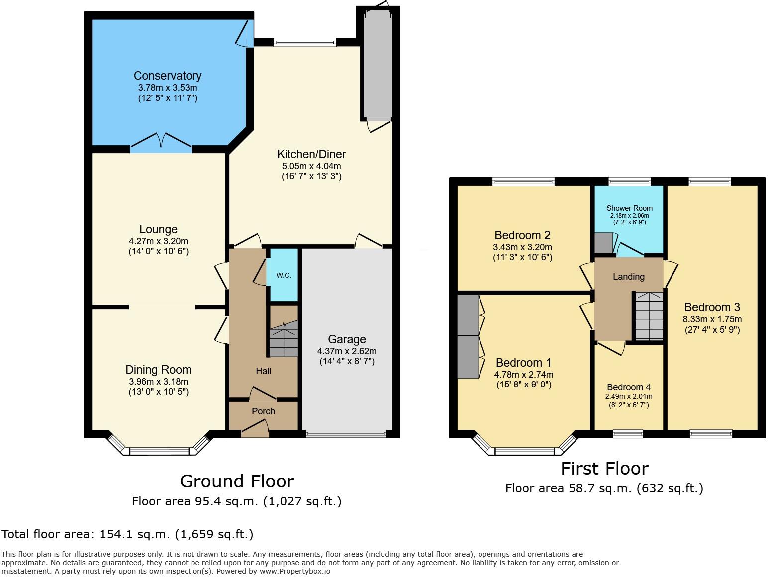 Turnbull Drive, Leicester, Leicestershire floorplan