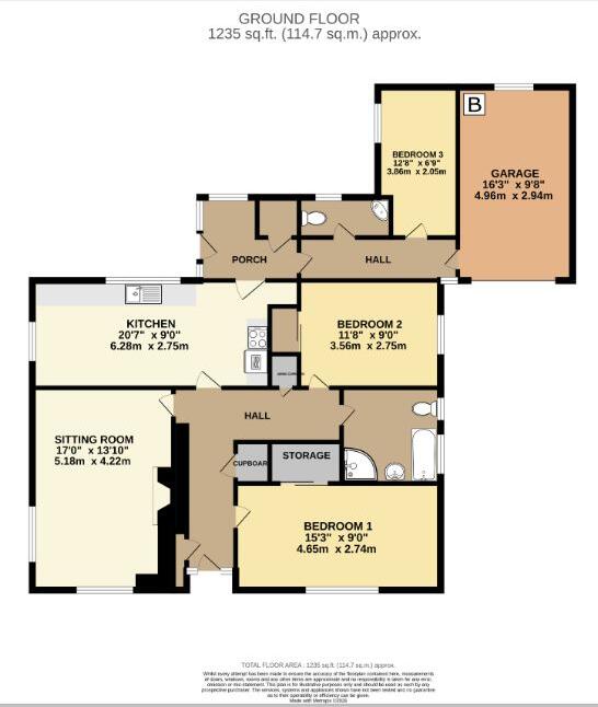 Creake Road, NR21 floorplan
