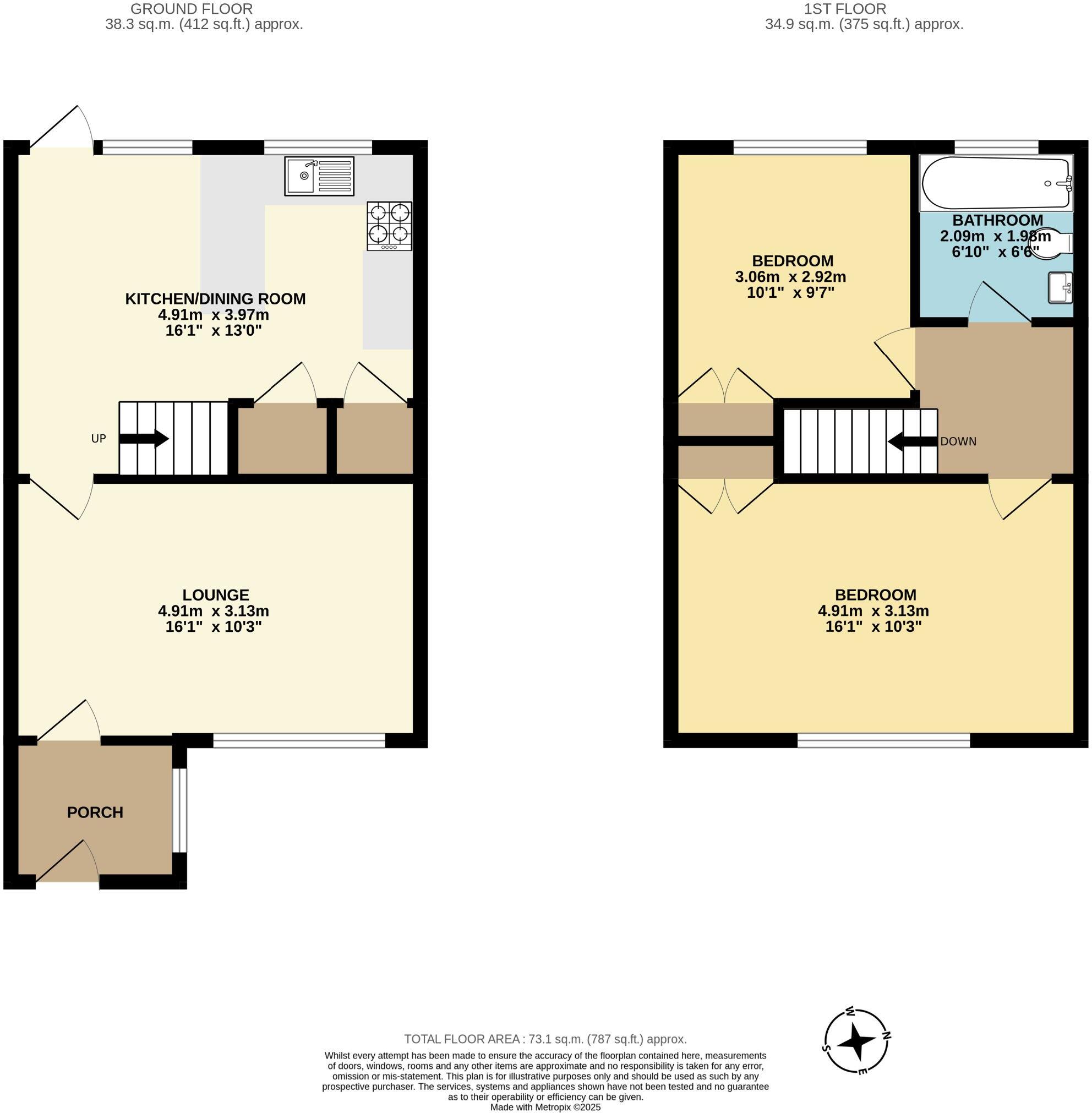 Waterleat Avenue, Paignton floorplan