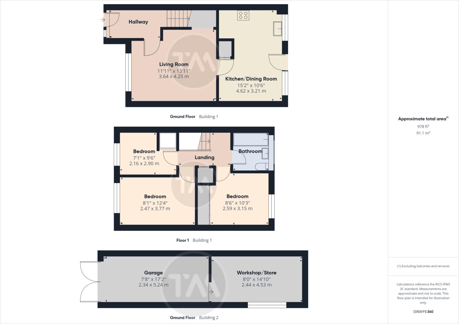 The Paddock, Somersham, Huntingdon, Cambridgeshire, PE28 floorplan