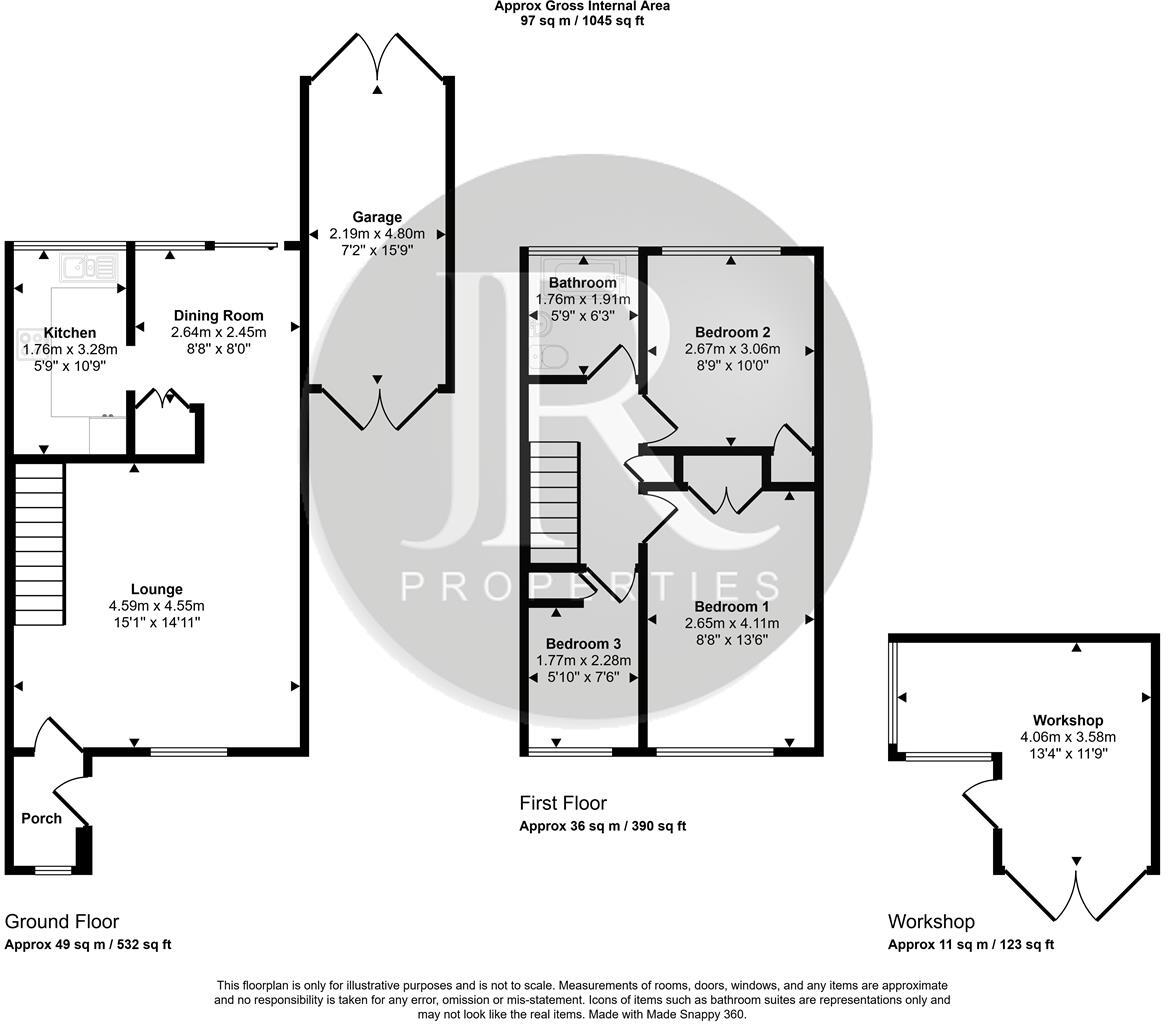 Deerleap Way, Rugeley floorplan