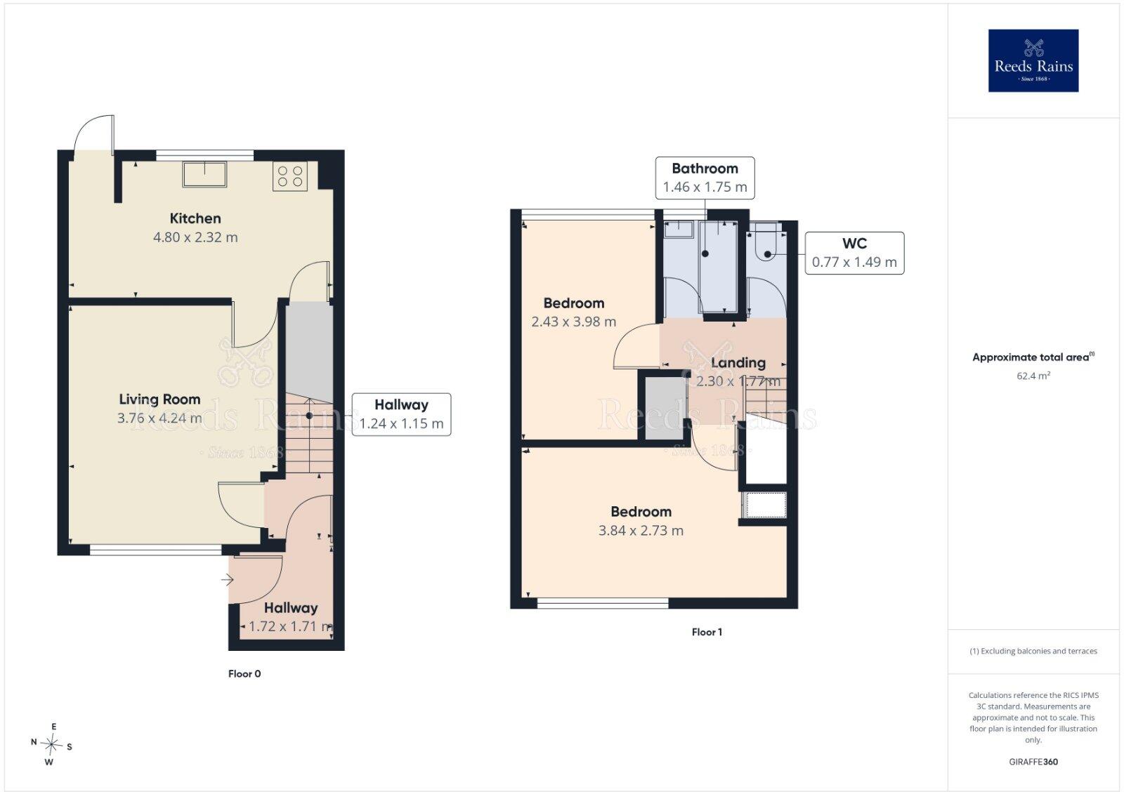 Heathcroft Bank, Leeds, West Yorkshire, LS11 floorplan