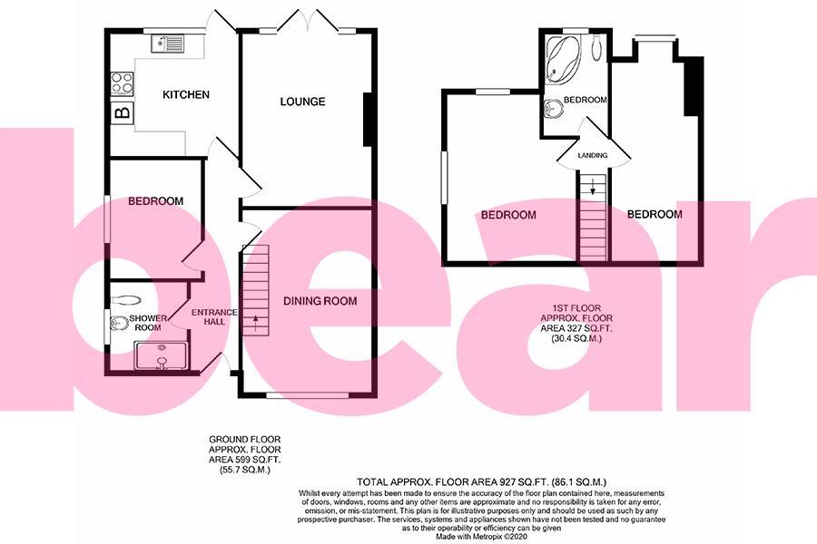 Carlton Drive, Benfleet, Essex floorplan