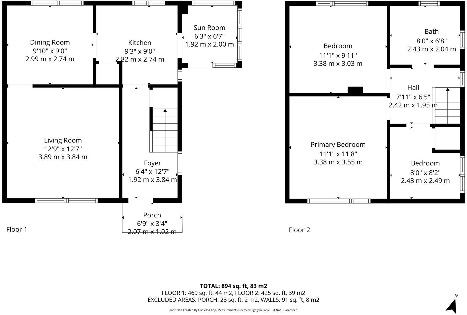 13 Park Avenue, Saughall, Chester CH1 6DY floorplan
