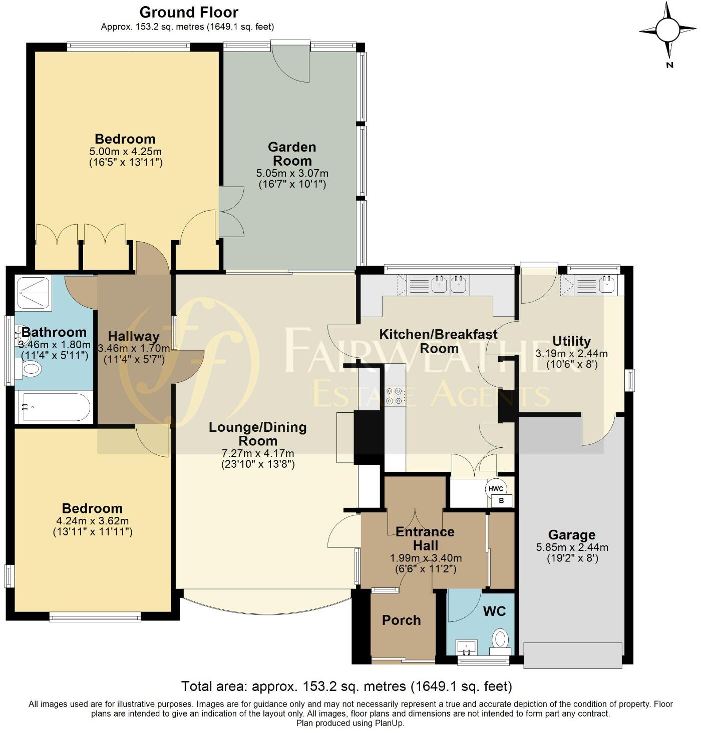 Wainfleet Road, Boston, PE21 9RW floorplan