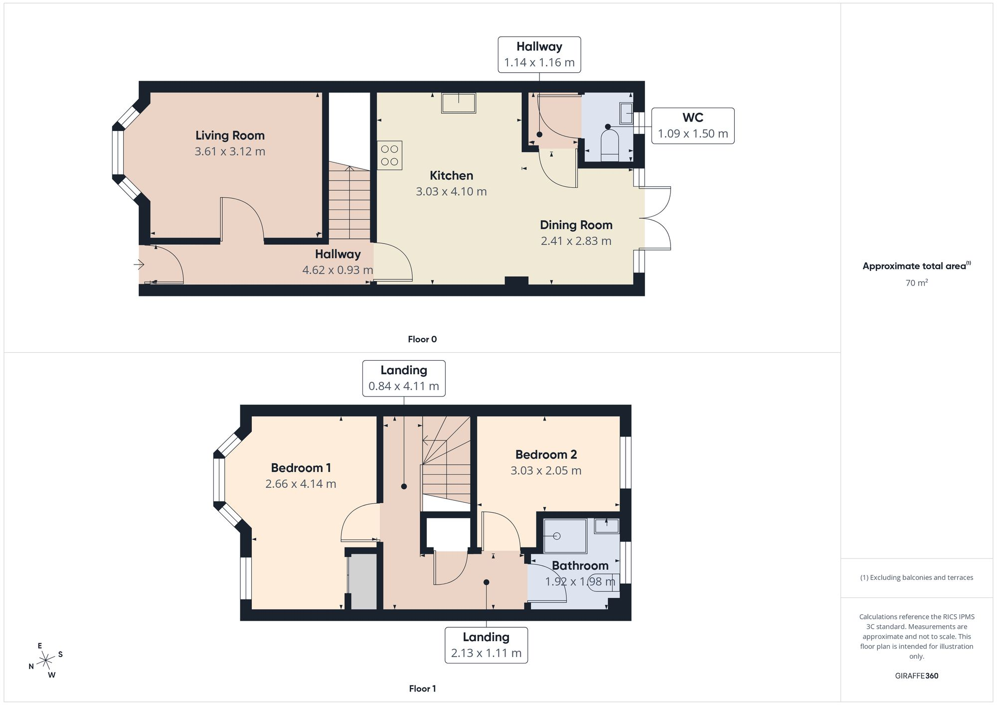 Tarvin Road, Boughton, CH3 floorplan