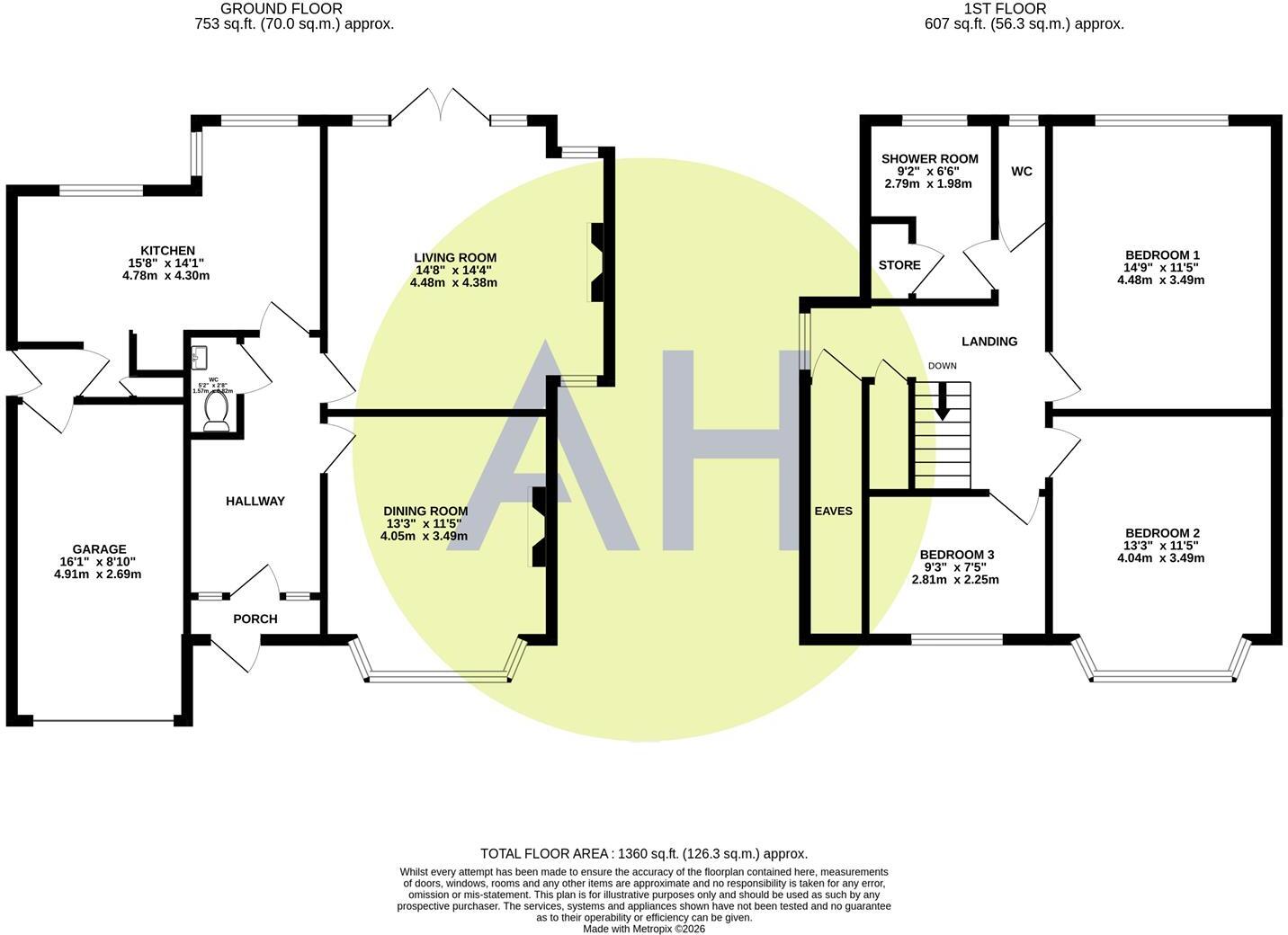 Norris Road, Sale floorplan