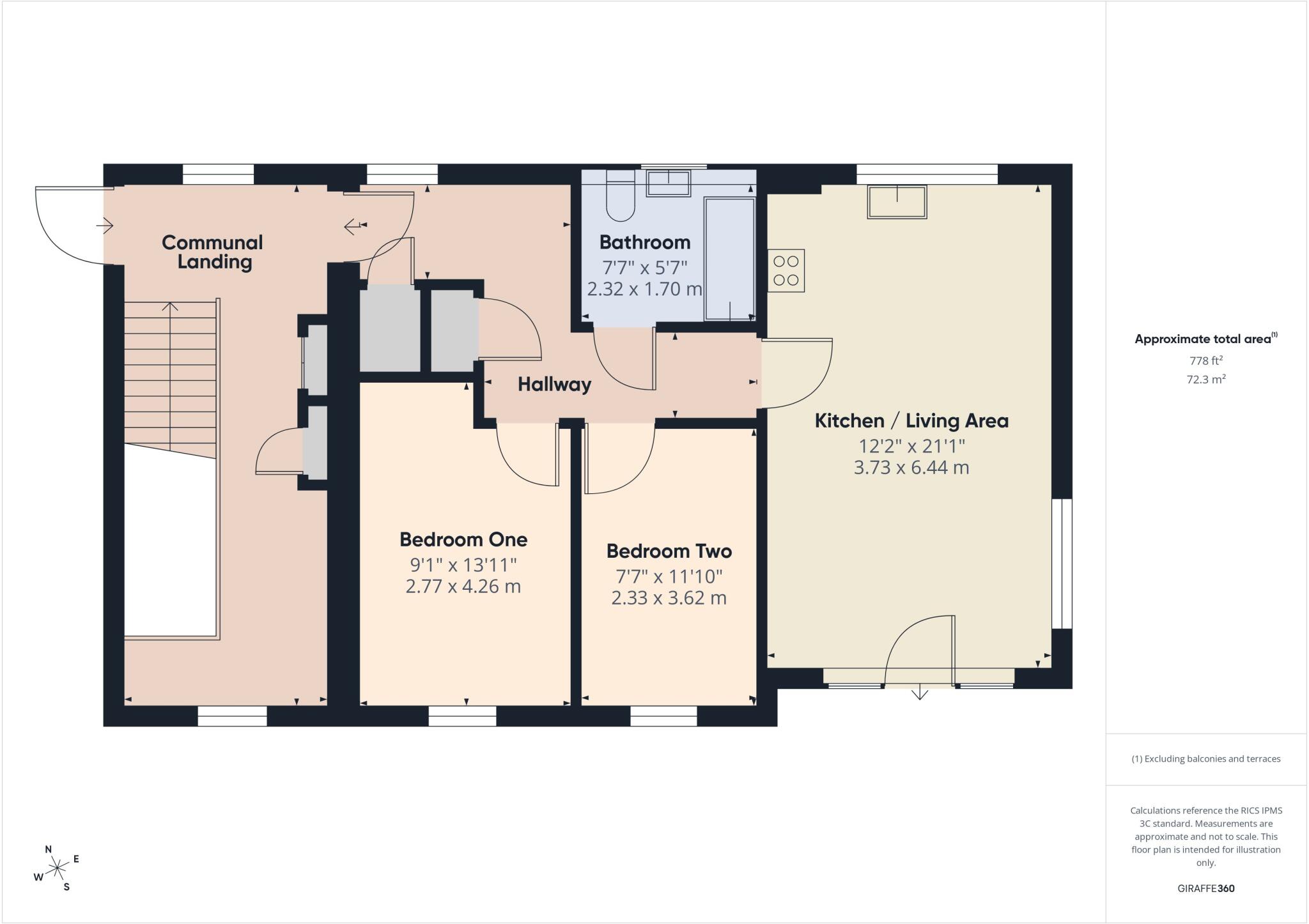 Mardons Close, Westfield, Radstock, Somerset, BA3 floorplan