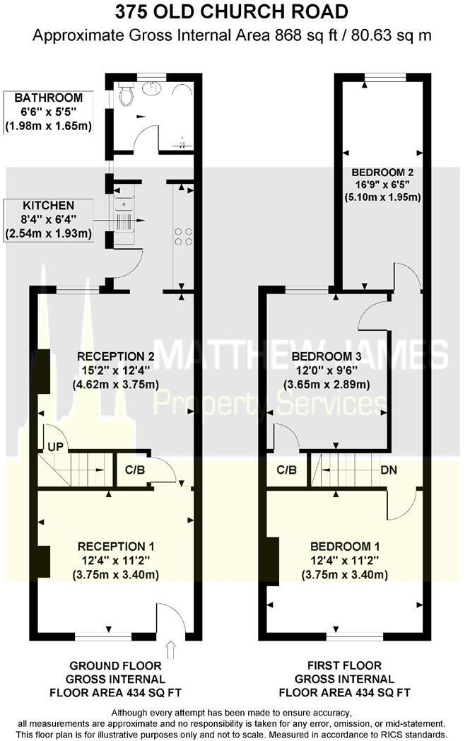 Old Church Road, Coventry floorplan