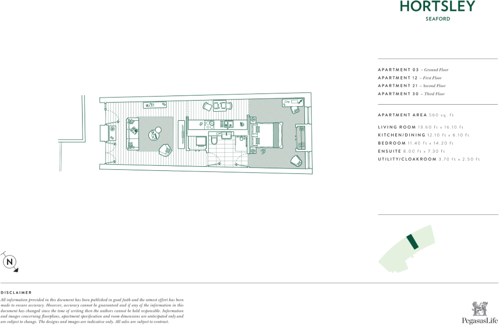Sutton Park Road, Seaford, East Sussex, BN25 floorplan