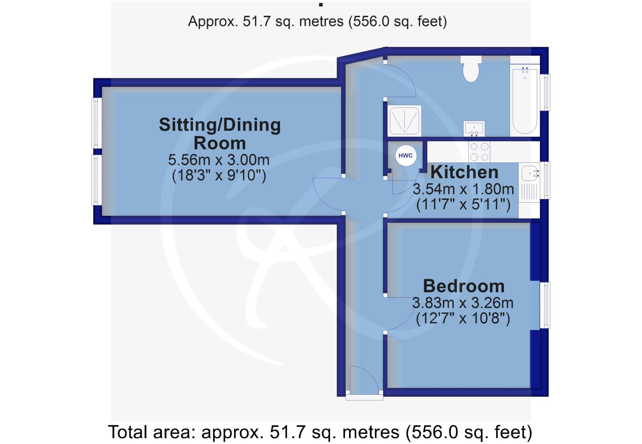 11, York Place, Northam Road, Bideford floorplan