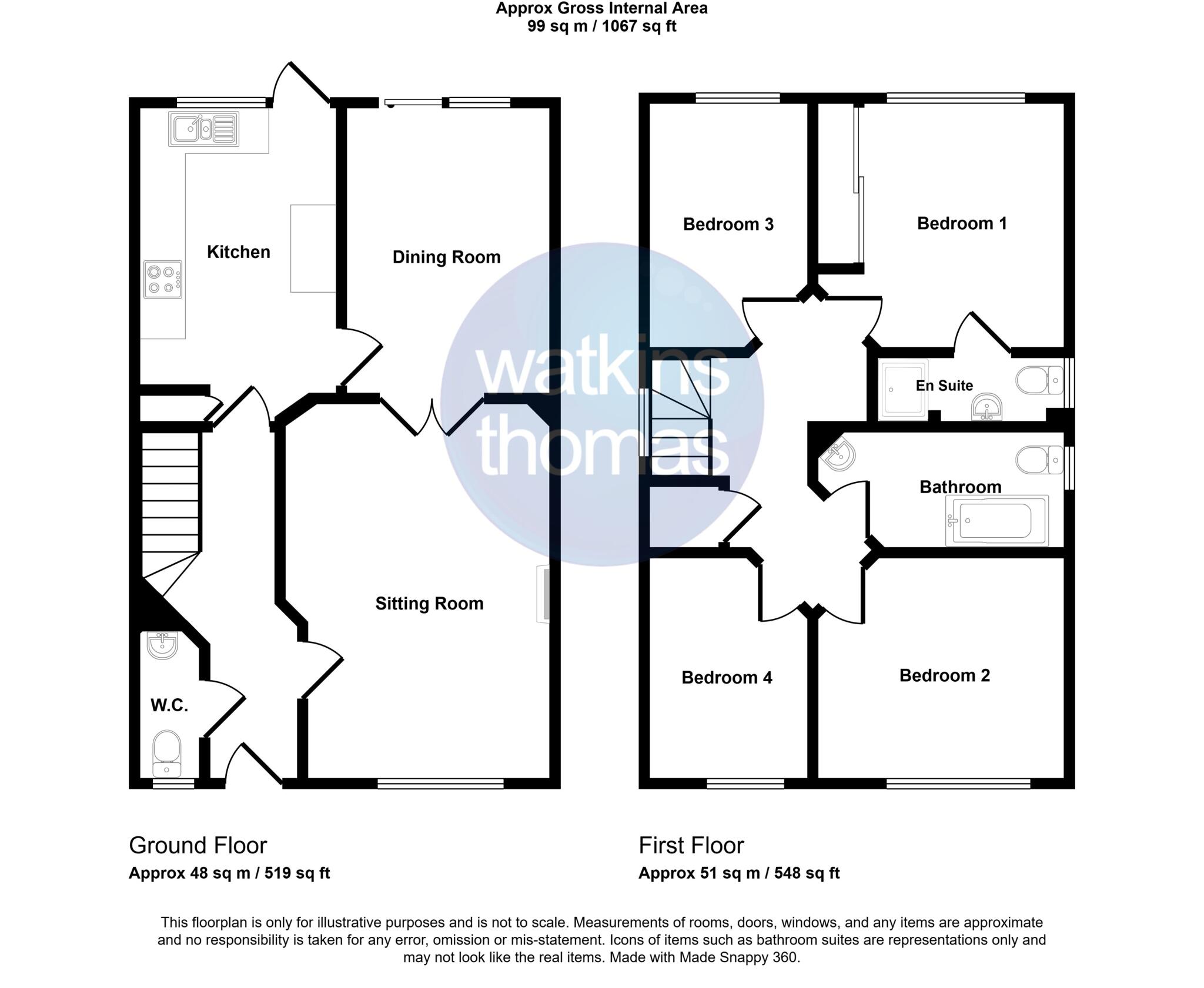 Belgravia Gardens, Hereford, HR1 floorplan