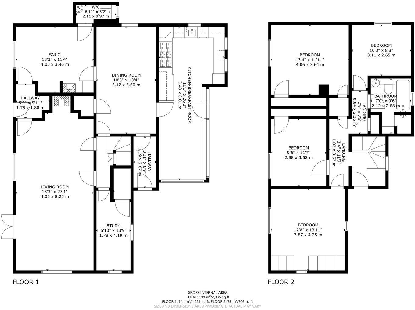 South Road, Hailsham floorplan