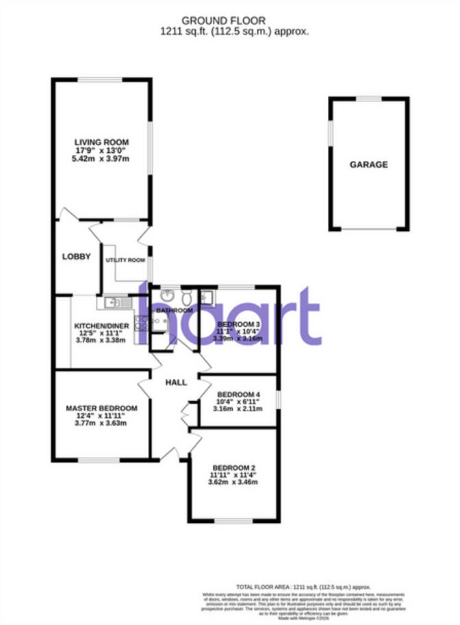 Hill View Road, Swindon floorplan