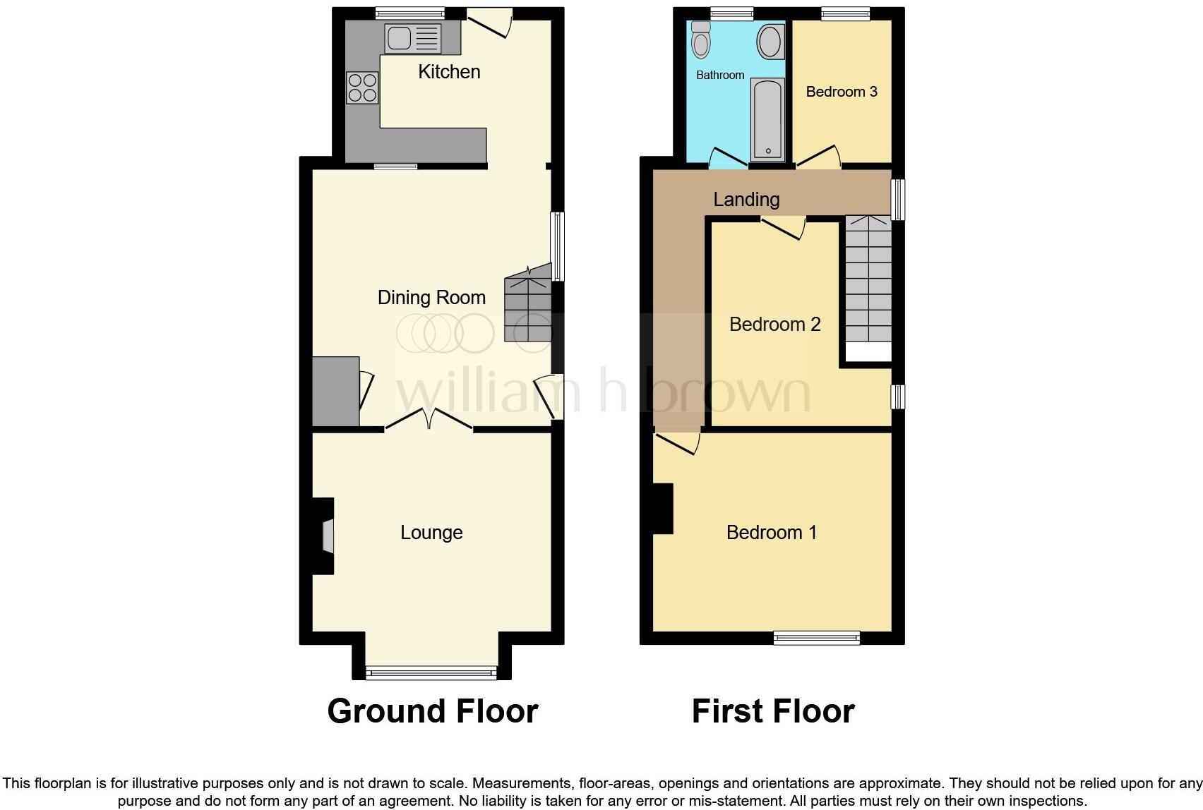 Redhill Drive, Castleford floorplan