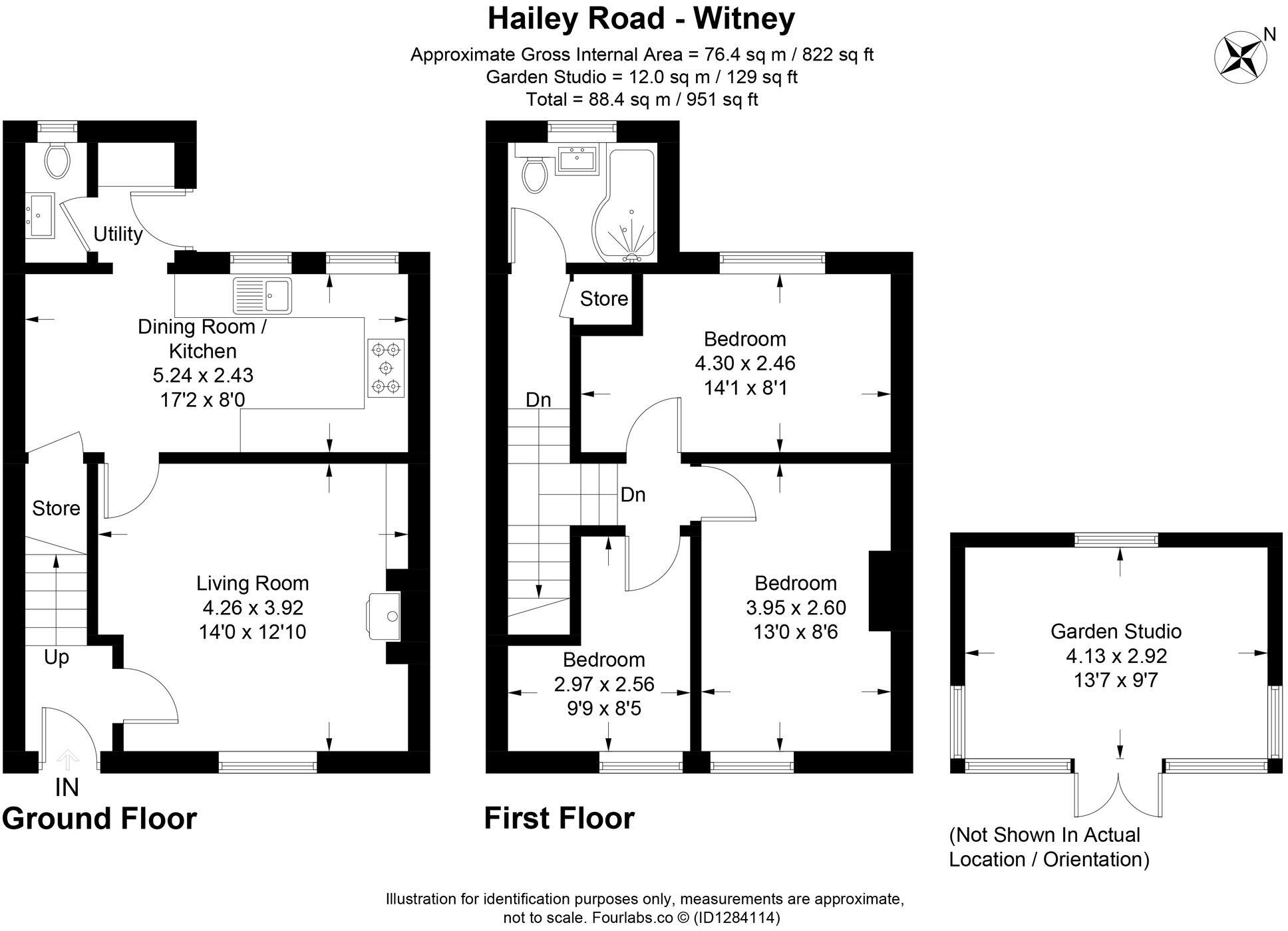 Hailey Road, Witney, OX28 floorplan