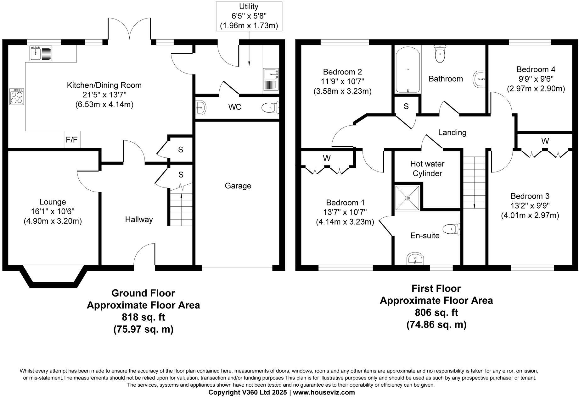Normandy Crescent, Saighton, CH3 floorplan