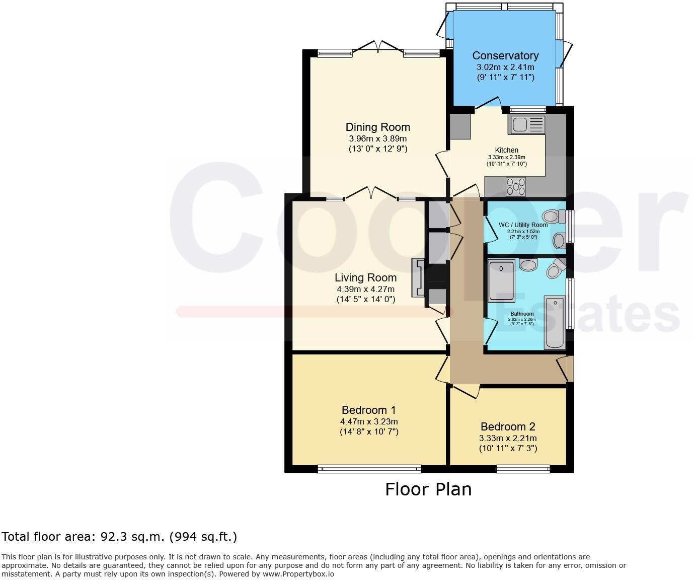 Balfour Gardens, Market Harborough floorplan